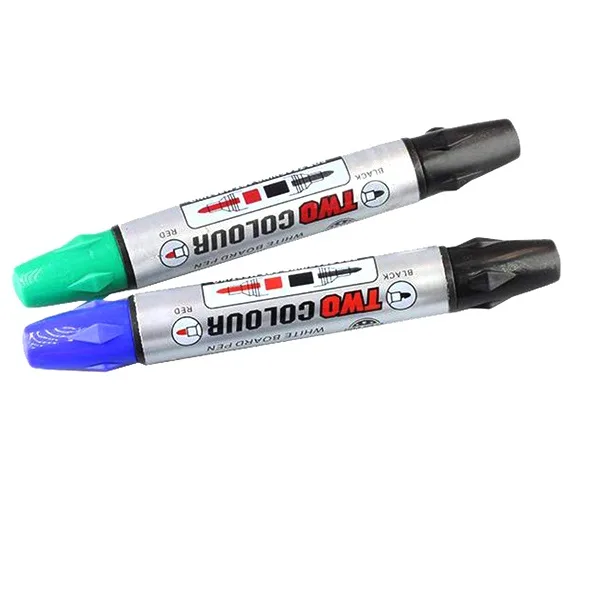 ماژیک وایت برد مدل double color کد 007 بسته 2 عددی