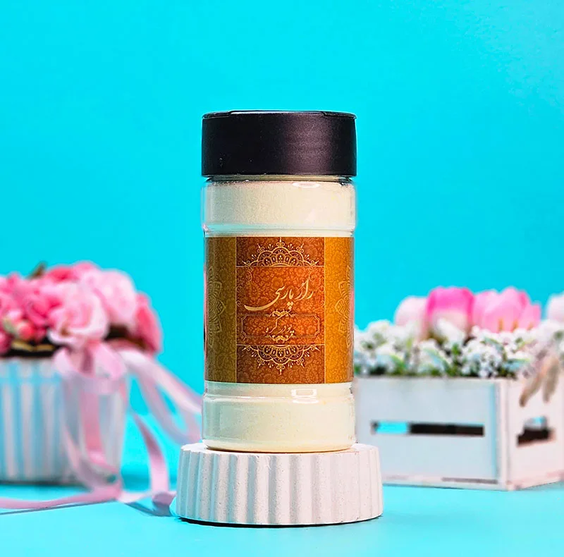 ادویه سیر و کره، پاپریکا دودی، کره، قارچ و خامه راز پارسی - 500 گرم بسته 4 عددی