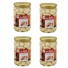 ترشی سیر مروارید انتخاب – 640 گرم بسته 4 عددی