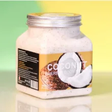 اسکراب لایه بردار پوست وکالی مدل Coconut حجم 350 میلی لیتر