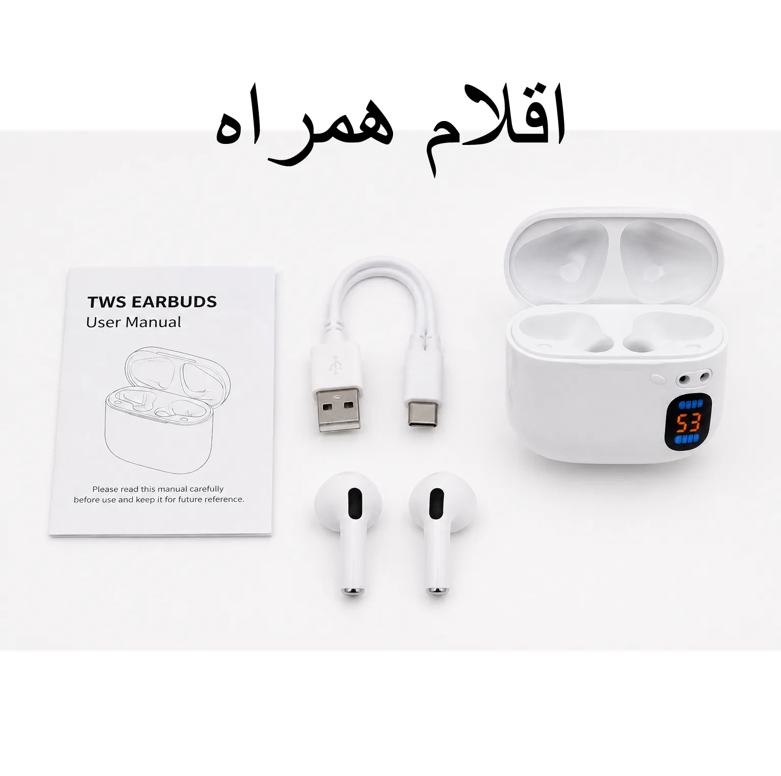 هدفون بلوتوثی مدل TWS 5.3