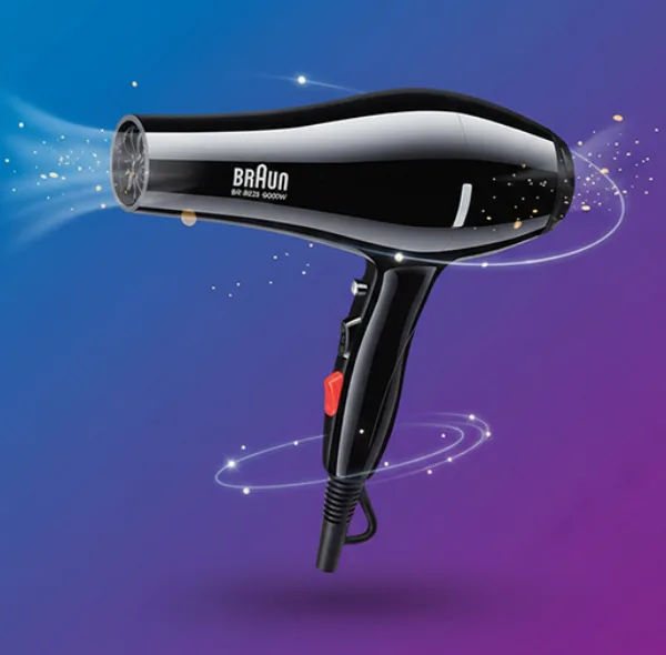 سشوار حرفه ای 9000 وات براون مدل BR8828