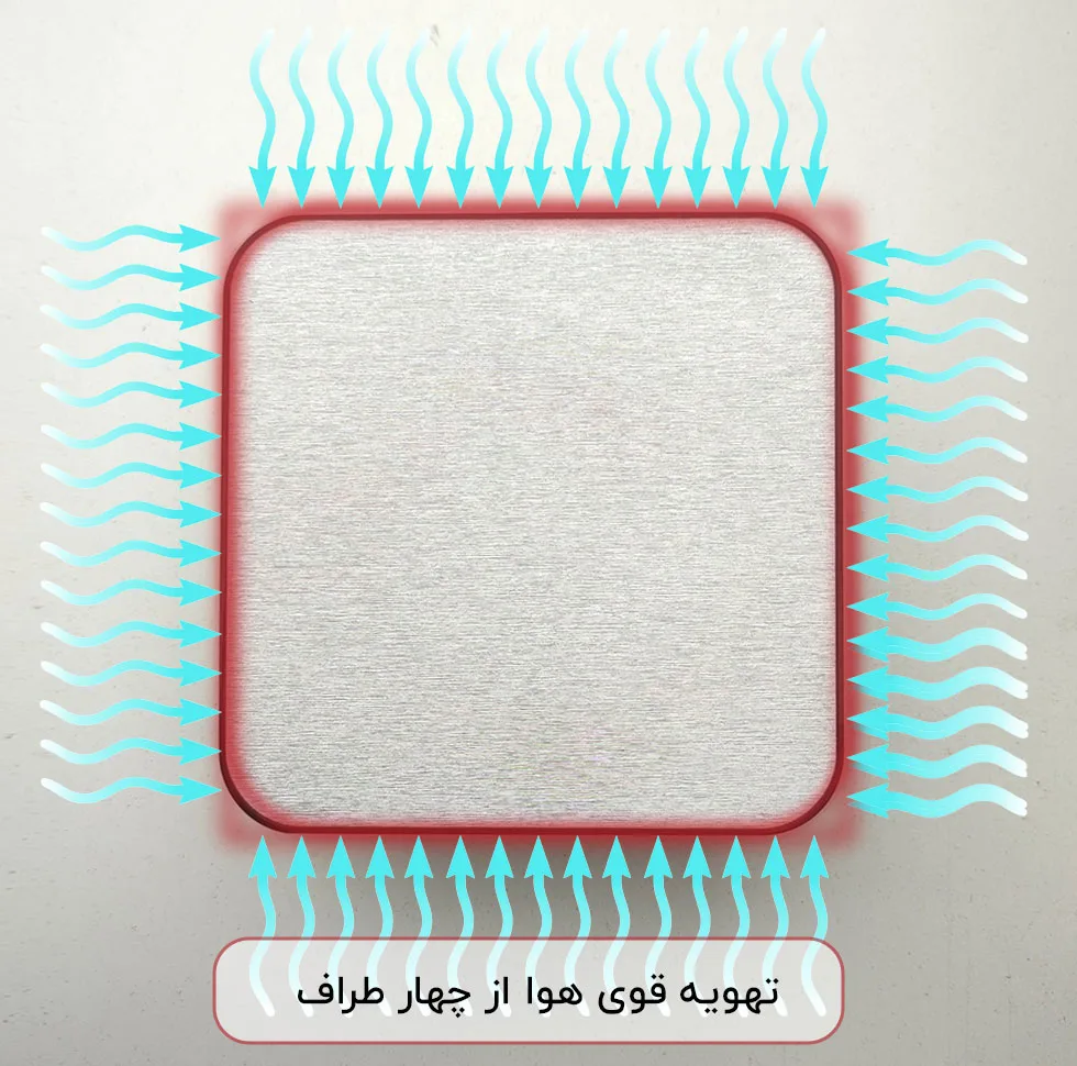 هواکش لوتوس مدل توکار G513