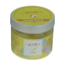 اسکراب شکری لایه بردار پوست ژبن پلاس مدل Lemon وزن 450 گرم