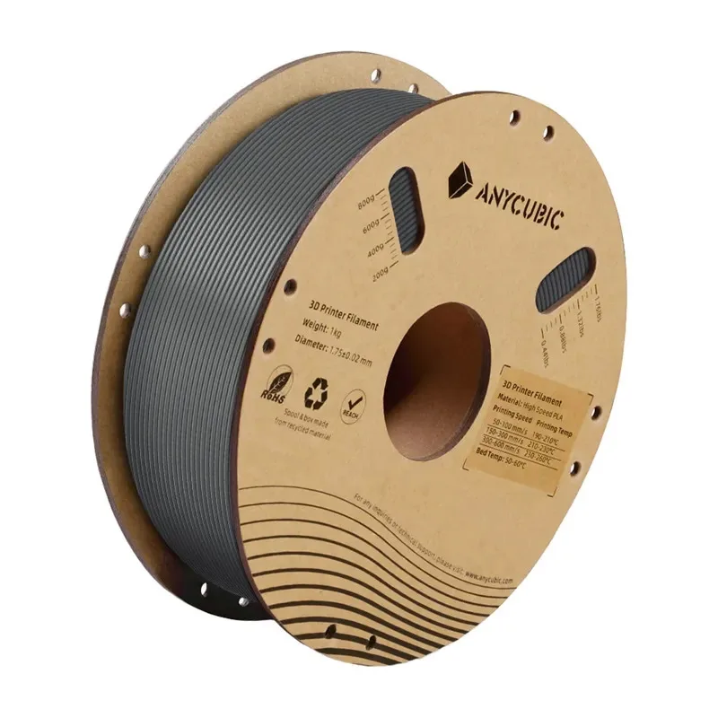 فیلامنت پرینتر سه بعدی آنیکیوبیک مدل PLA High Speed قطر 1.75 میلی متر وزن 1 کیلوگرم