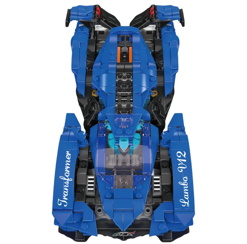 ساختنی 998 تکه مولد کینگ مدل 10061 Lambo transformer