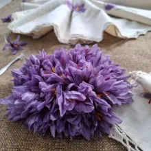 رومیزی سوزن دوزی مدل متقال گلدوزی شده