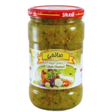 ترشی لیته پاستوریزه ممتاز صالحی – 650 گرم مجموعه 12 عددی