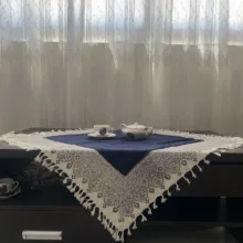 رومیزی قلمکار مدل مخمل اصفهان