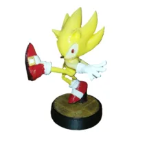 فیگور طرح سونیک مدل Nova Art Super Sonic 2 ارتفاع 14 سانتی‌متر