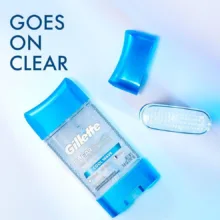 ژل شفاف ضد تعریق مردانه ژیلت مدل CLEAR SHIELD Cool Wave وزن 108 گرم