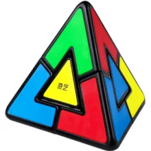 مکعب روبیک چی ای مدل هرم دوقلوی لایت کای وای QY Pyraminx Lite