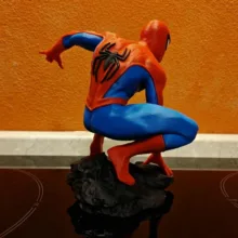 فیگور طرح شخصیت مرد عنکبوتی مدل hero pose ارتفاع ۱۵ سانتی متر