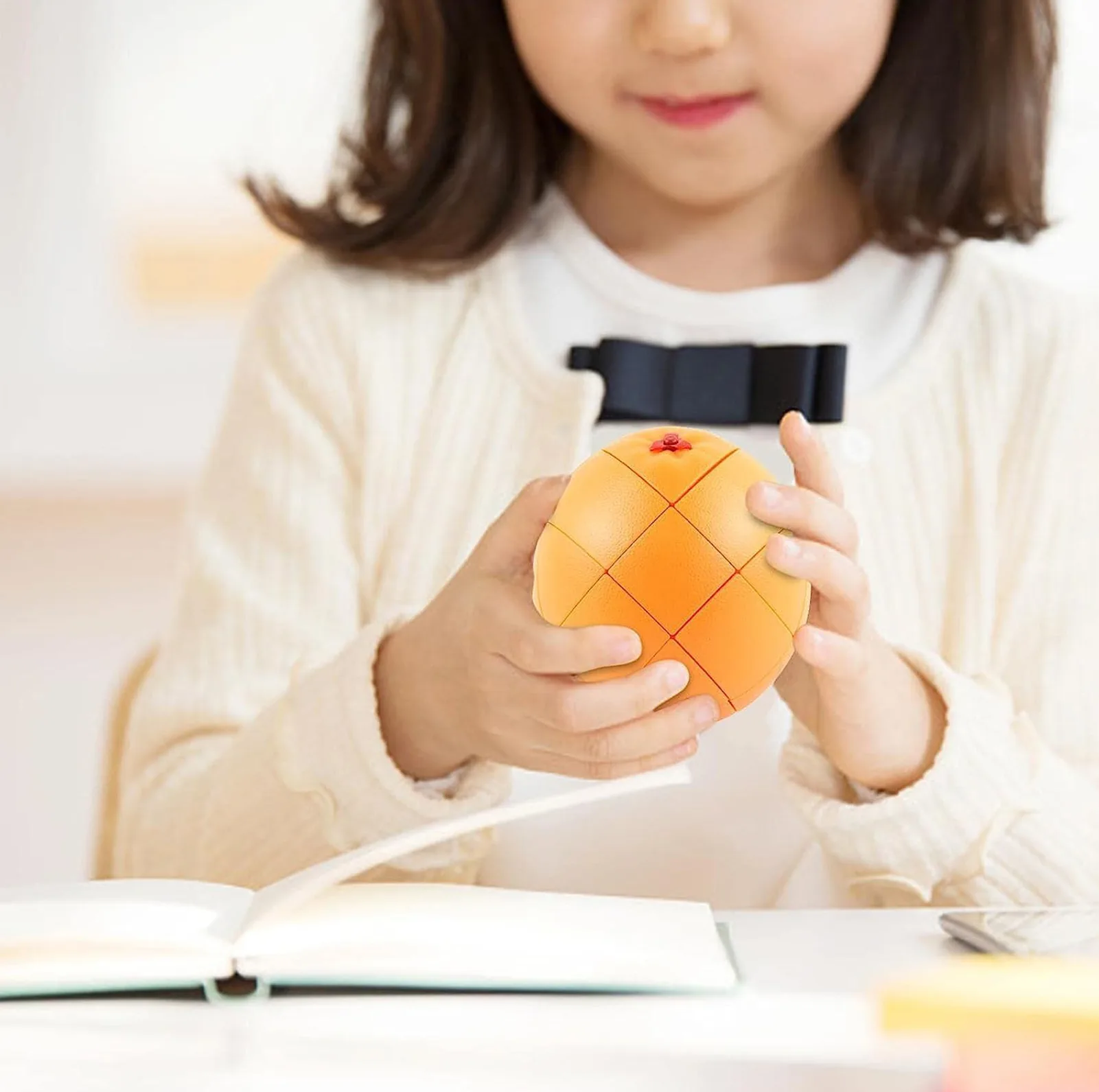 مکعب روبیک فنکسین مدل میوه ای پرتقال 3×3 FanXin Fruit cube – Orange