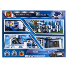 ساختنی 1053 تکه بی تی مدل POLICE STATION کد BT-68