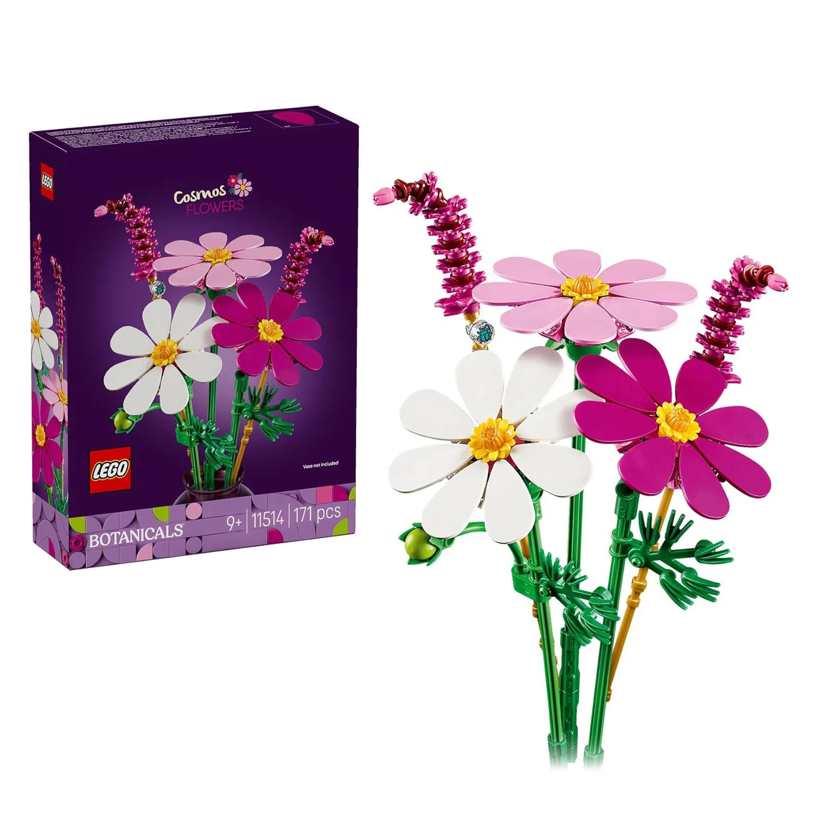 لگو 171 تکه سری بوتانیکال مدل Cosmos Flowers کد 11514