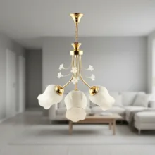 لوستر 3 شعله شاهان تک مدل GLS/3
