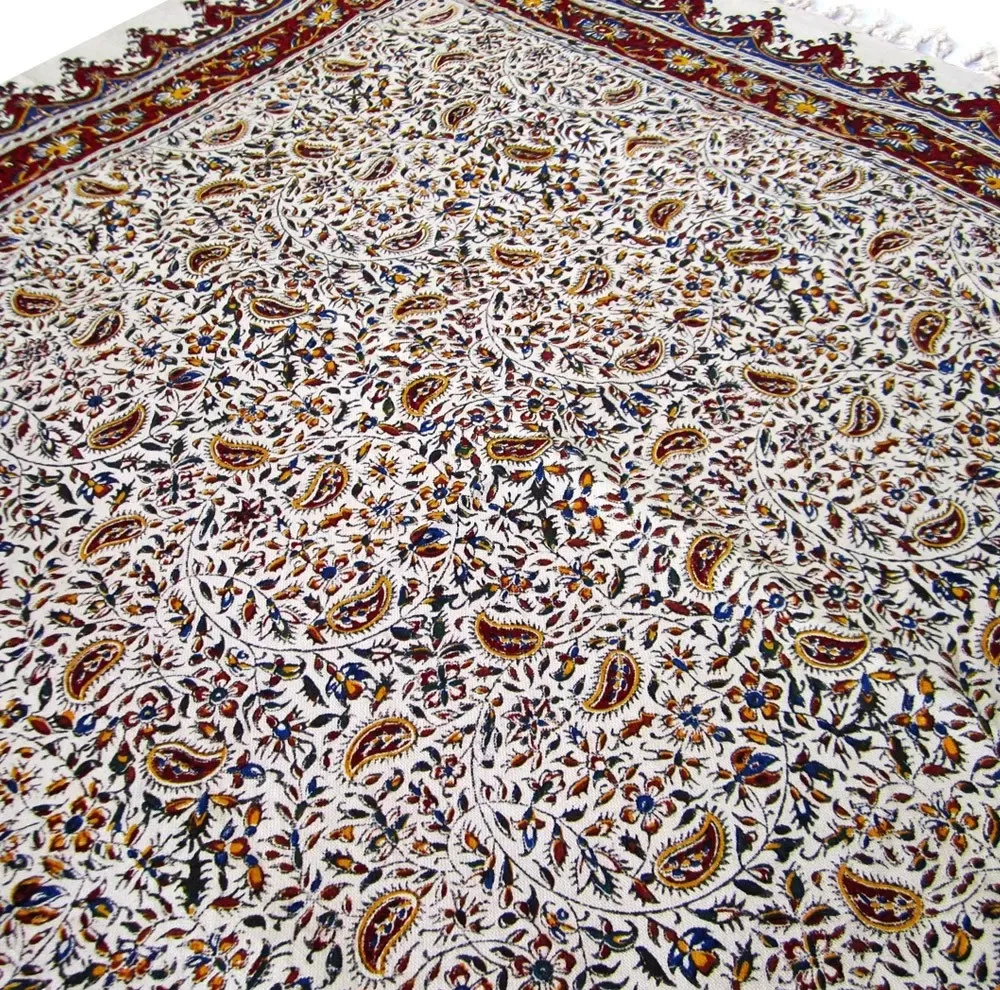 رومیزی قلمکار دن هوم طرح بته سنتی کد T.120