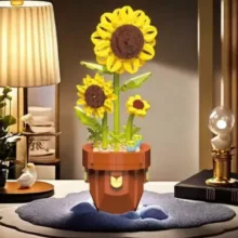 ساختنی 359 تکه ناب سل مدل گل آفتاب گردان 359PCS FLOWERS BUILDING BLOCK SERIES NO.116