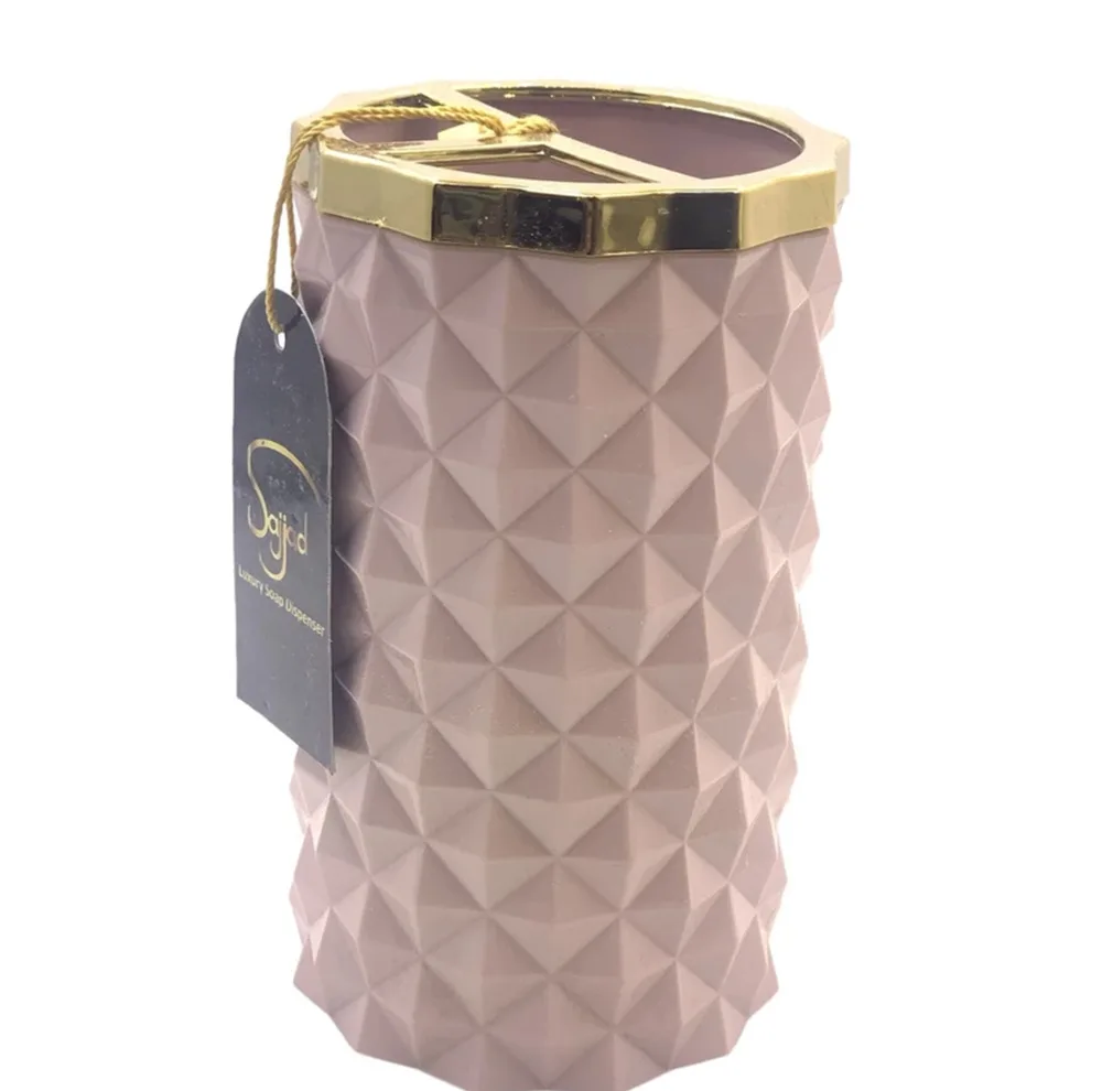 جامسواکی سجاد طرح luxury soap dispoenser مجموعه 2 عددی