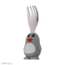 قاشق و چنگال کودک مدل Penguin بسته 2 عددی