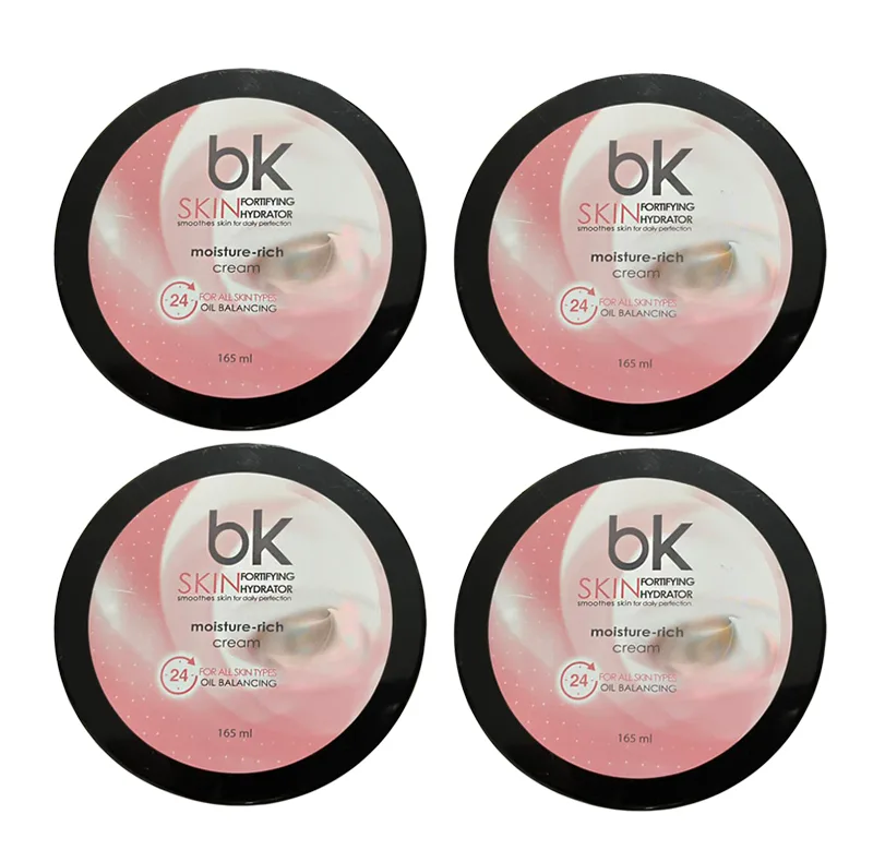کرم آبرسان بی کی مدل SKIN FORTIFYING HYDRATOR حجم 165 میلی لیتر مجموعه 4 عددی