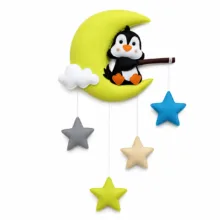 آویز تخت کودک ریماز مدل پنگوئن ناقلا