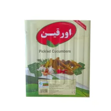 خیارشور ریز سرکه‌ای، نمکی – 16 کیلوگرم