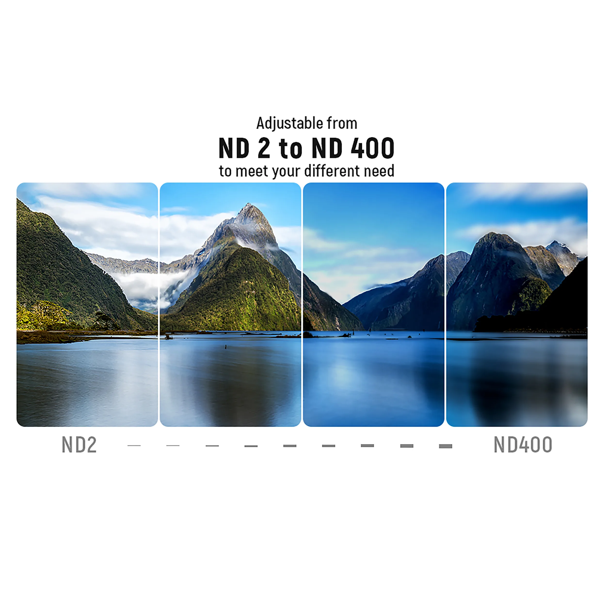 فیلتر لنز پنفلکس مدل VARIABLE NDX 2-400-43MM