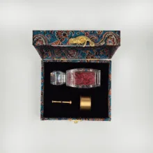 زعفران کادویی عاقله - 3 گرم به همراه هاون