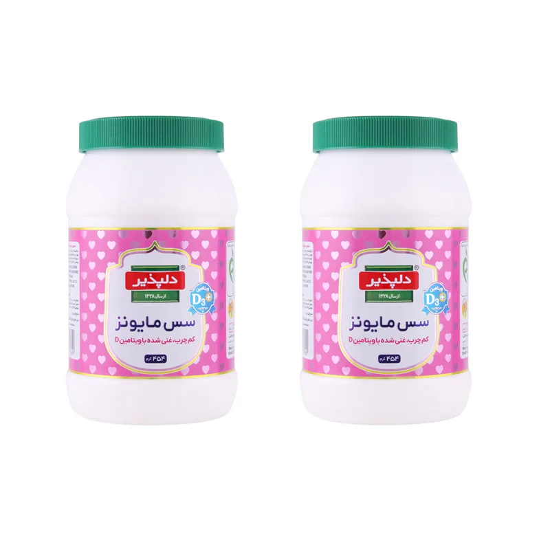 سس مایونز کم چرب دلپذیر  - 454 گرم بسته دو عددی