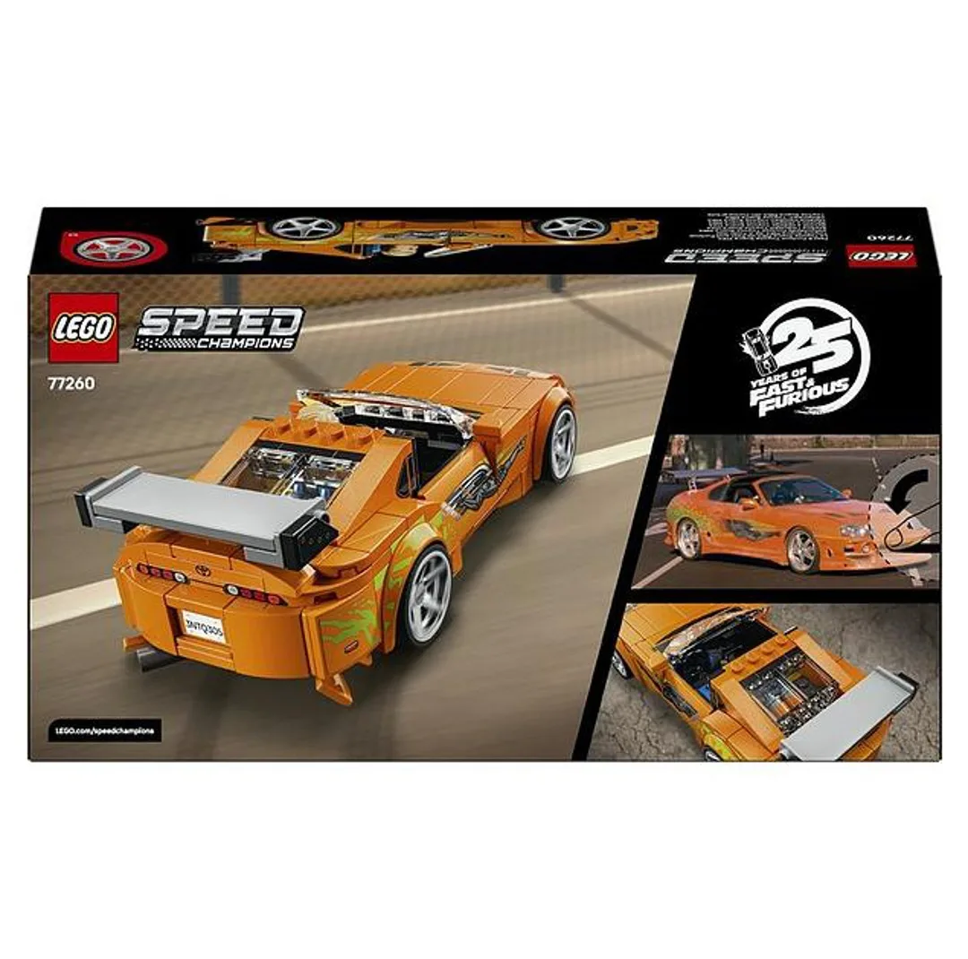 لگو 292 تکه سری اسپید مدل Fast & Furious Toyota Supra MK4 کد 77260