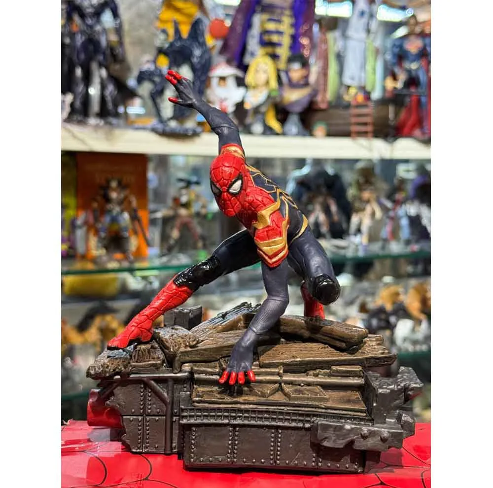 فیگور مدل اسپایدرمن طرح آیرون اسپایدر سری Battle Diorama ارتفاع 18 سانتیمتر