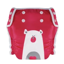 شورت آموزشی کودک وی کر مدل دکمه دار طرح bear boy کد U808