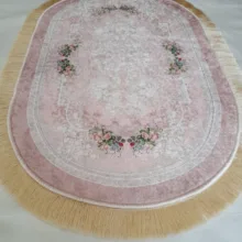 پادری مدل بیضی کد W1 سایز 50×80 سانتی متر