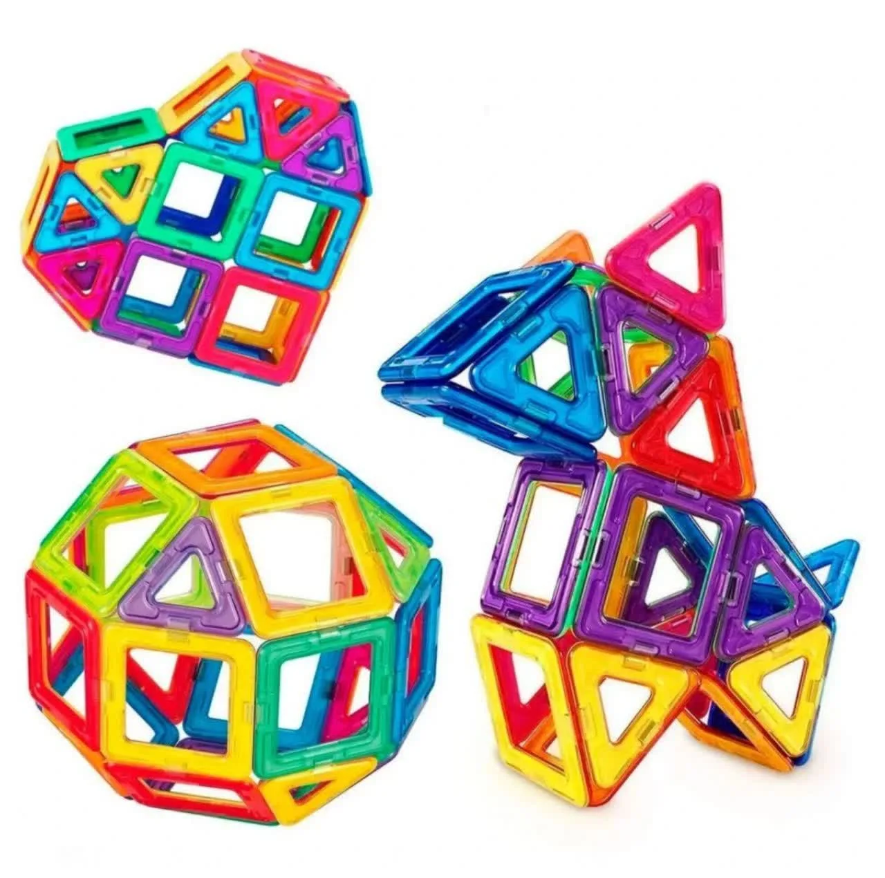 ساختنی 68 تکه ناب سل مدل مگنت مغناطیسی جادویی کد 68PCS MAGIC MAGNETIC