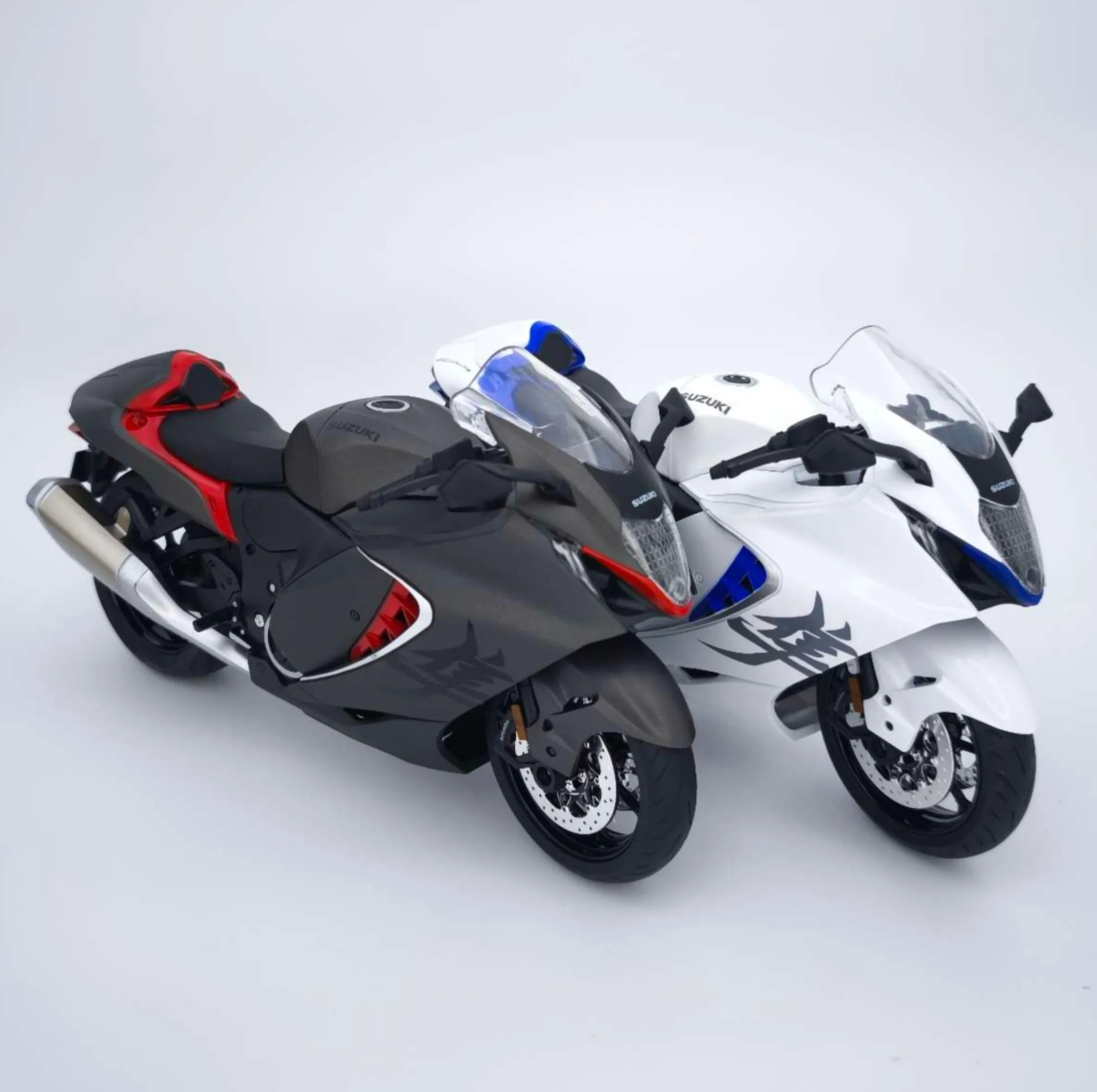 موتور بازی مدل Suzuki hayabusa ماکت موتو