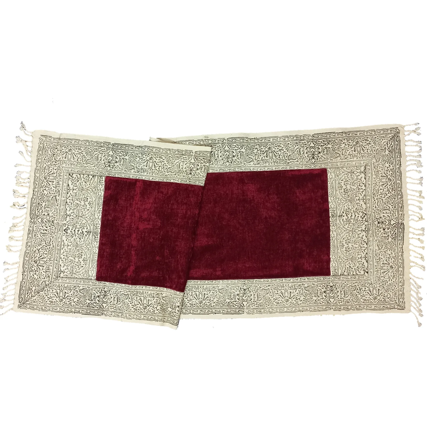 رومیزی قلمکار مدل مخمل اصفهان