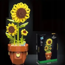 ساختنی 359 تکه ناب سل مدل گل آفتاب گردان 359PCS FLOWERS BUILDING BLOCK SERIES NO.116