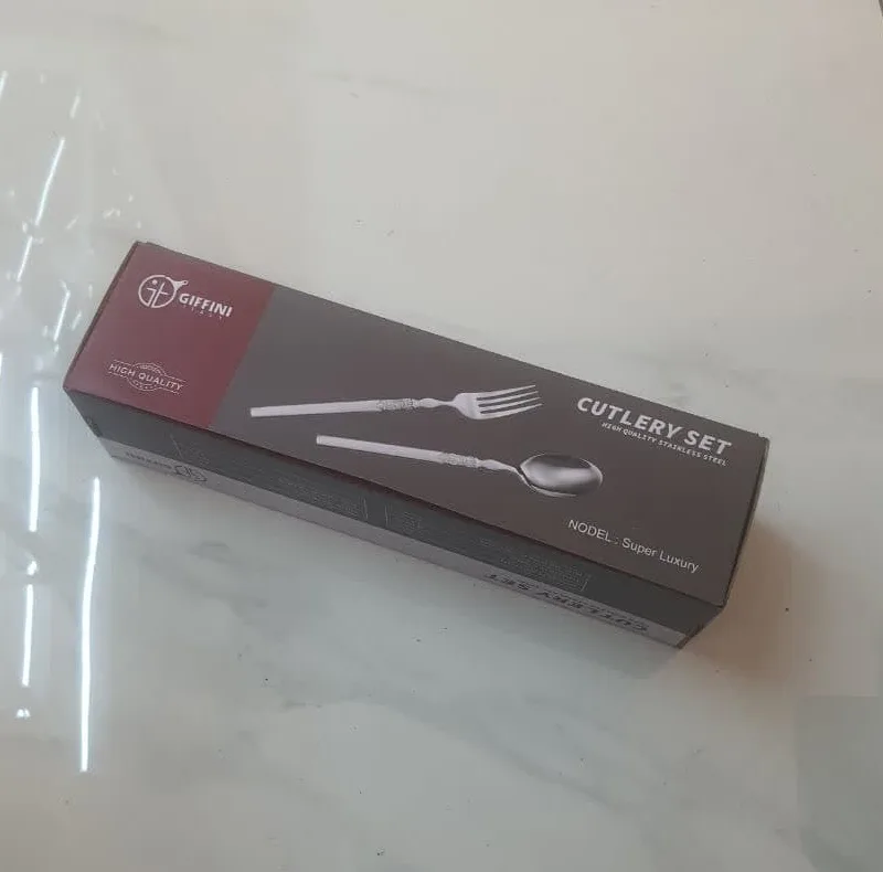 سرویس قاشق و چنگال 15 پارچه جی فی نی مدل G-253