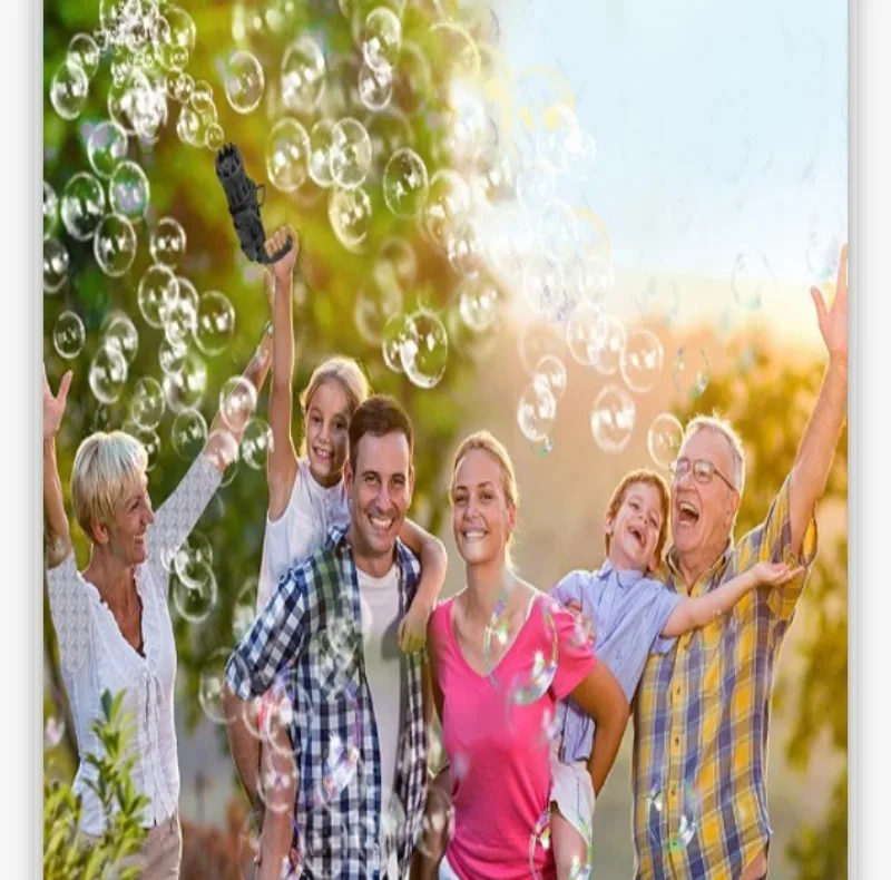 حباب ساز مدل BUBBLE GUN 2