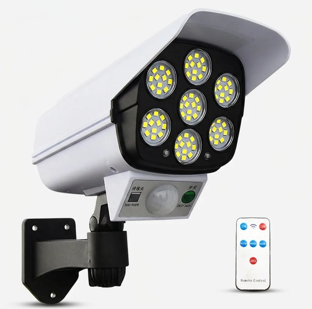 پرژکتور دیواری خورشیدی طرح دوربین مداربسته مدل Pr-Cam