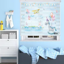 پرده زبرا زیو مدل K3006 سایز 150×200 سانتی متر
