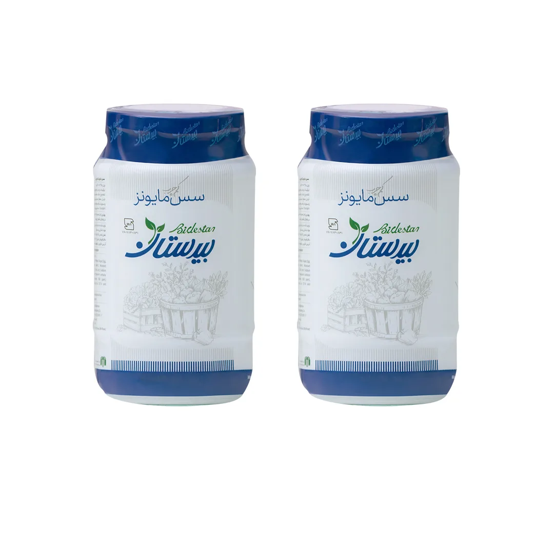 سس مایونز کم چرب بیدستان - 900 گرم بسته 2 عددی