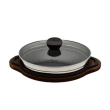 تابه گریل یونیک مدل UN-6005 به همراه استند چوبی و انبر