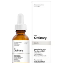 سرم آنتی اکسیدان و ضد پیری اوردینری مدل Resveratrol 3% Ferulic Acid 3% حجم 30 میلی لیتر