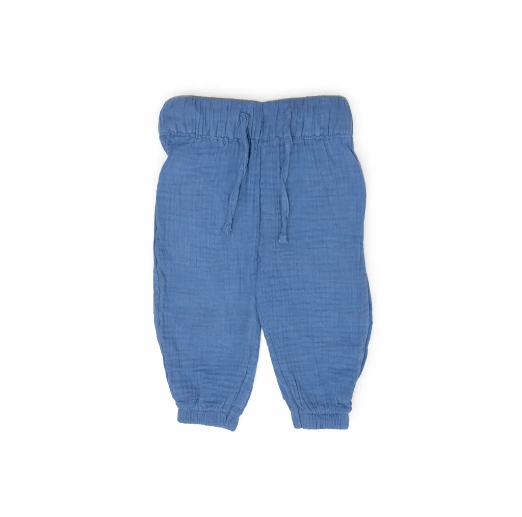 شلوار نوزادی لوپیلو مدل موسلین پارچه ای baby hose