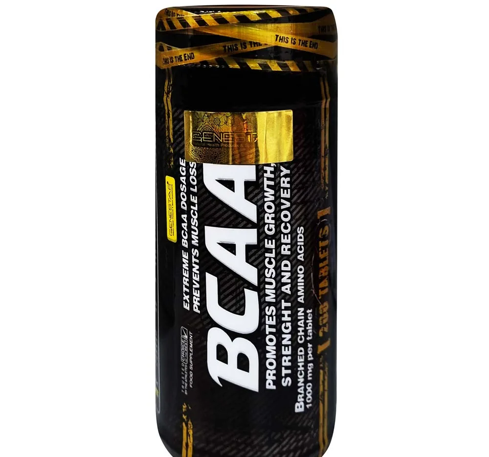 قرص ژن استار مدل BCAA بسته 200 عددی