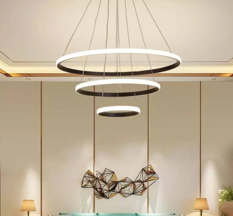 لوستر سه حلقه کد n6601