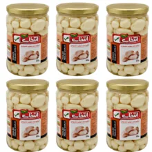ترشی سیر مروارید انتخاب - 640 گرم بسته 6 عددی